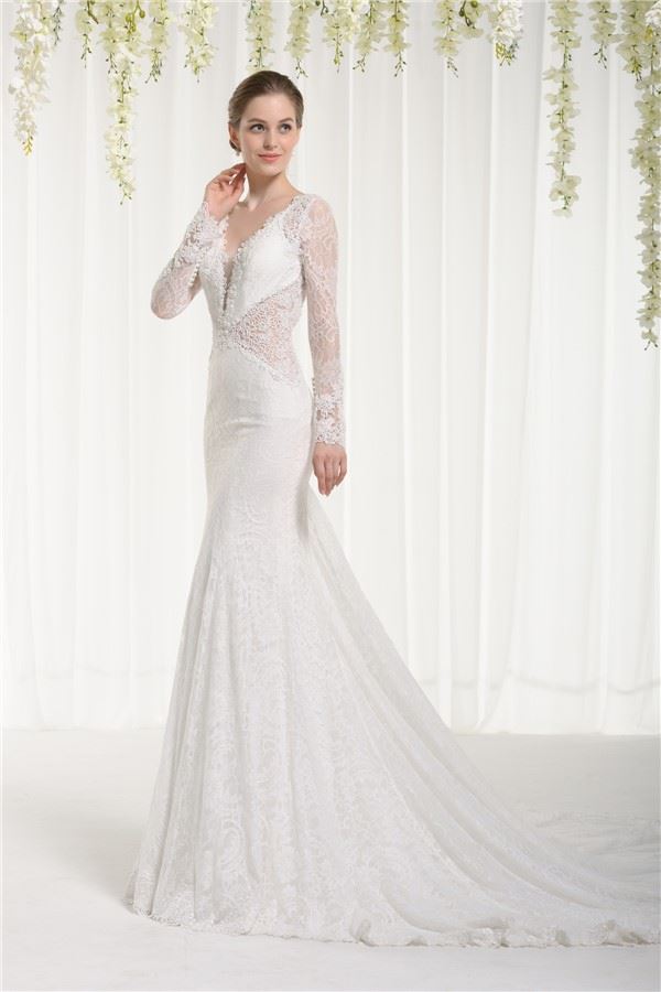 Lace Mermaid Wedding Dress