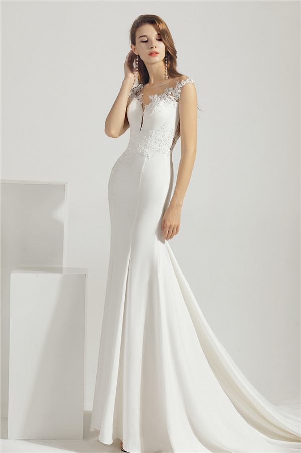 Elegant Mermaid Wedding Dress